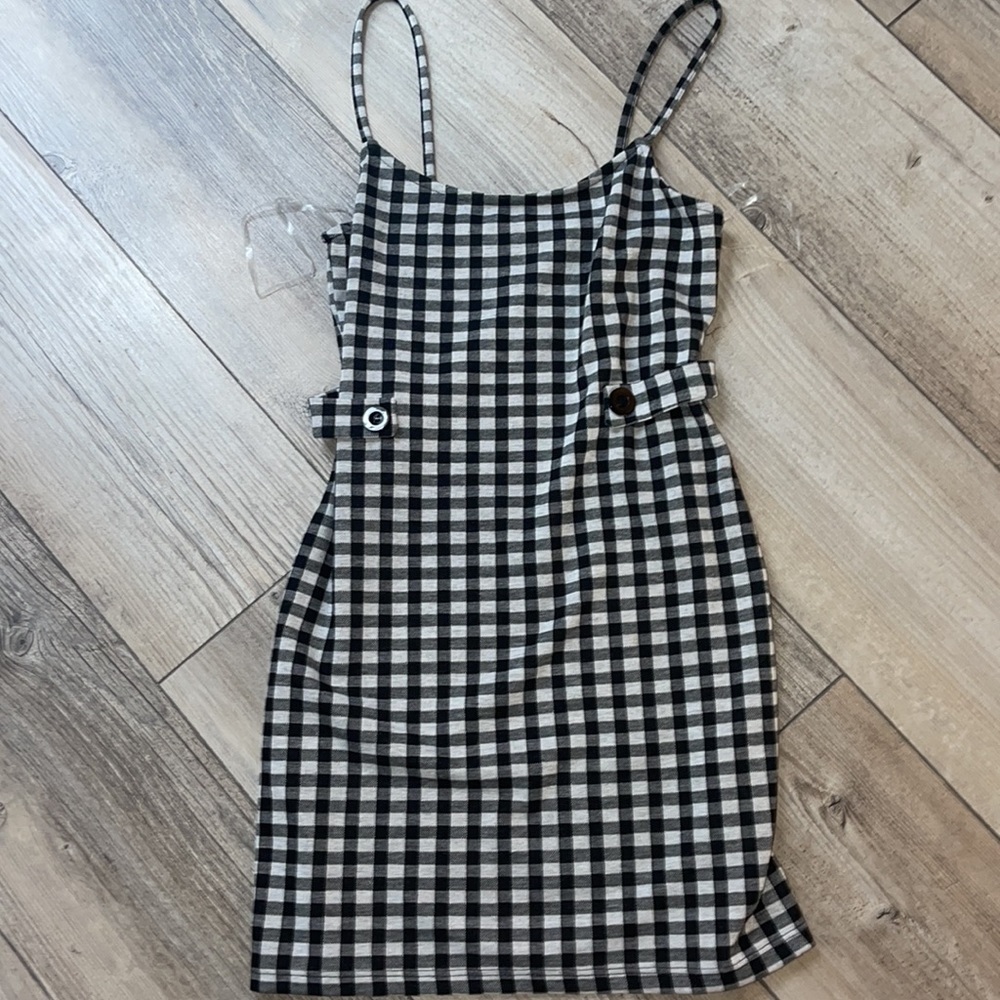Rue 21 checkered mini dress